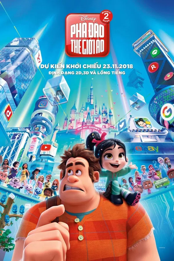 Ralph Đập Phá: Phá Đảo Thế Giới Ảo Vietsub - Motchill